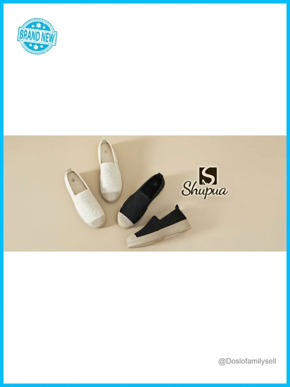 Lace Embroidered Slip On Flats Round Toe Casual Loafers